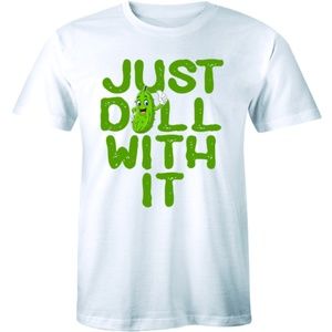 Mens Just Dill With It Funny Cool Pickle T-shirt